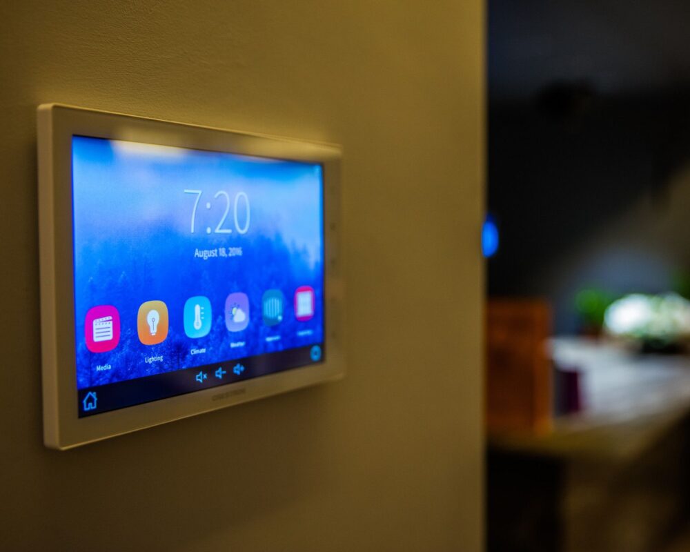 Crestron touch screen